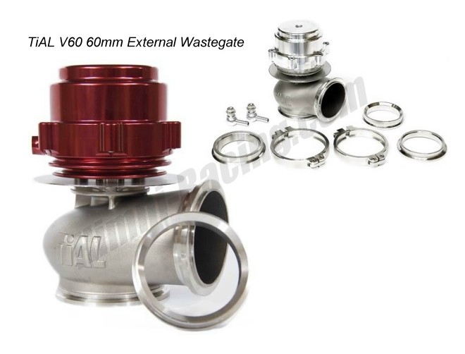 Tial 60mm External Wastegate V60 - Click Image to Close